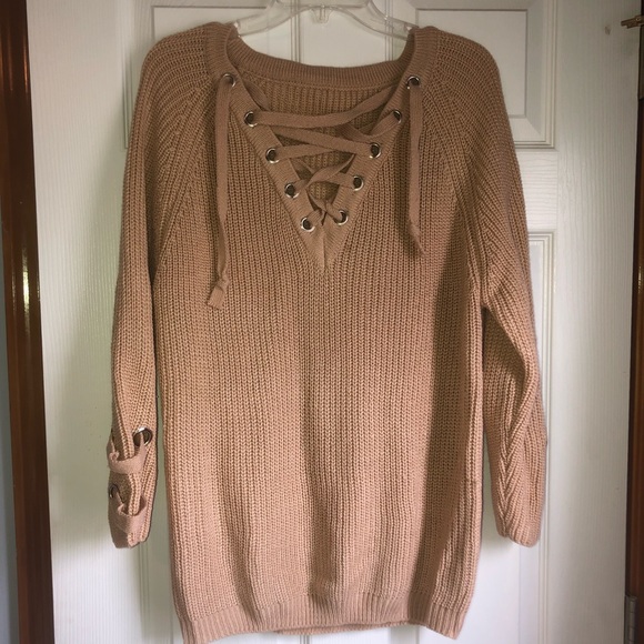 Tan sweater - Picture 1 of 2